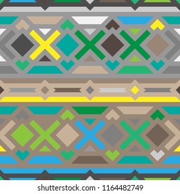 colorful geometric pattern. seamless texture