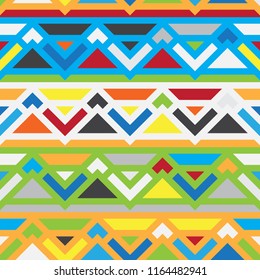 colorful geometric pattern. seamless texture