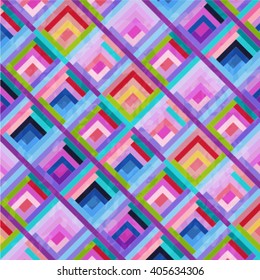 Colorful geometric pattern. Geometric, squares, background