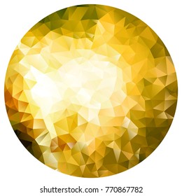 colorful geometric pattern, triangle polygon design, vector background