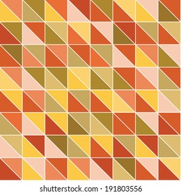 Colorful geometric pattern with triangles