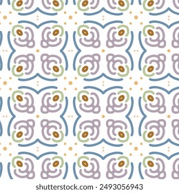 Colorful geometric pattern usable for multiple purposes