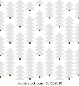 Colorful geometric pattern. Vector background. Christmas wrapping pattern