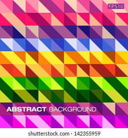 Colorful geometric pattern, vector illustration