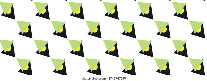 colorful geometric pattern vector seamless 