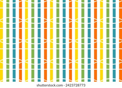 colorful geometric pattern vector seamless. Abstract geometric vertical layout texture pattern design.
