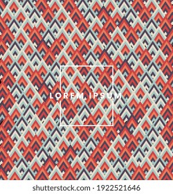 colorful geometric rhombus color pattern background vector