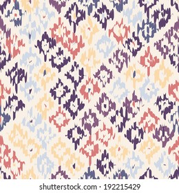 Colorful geometric seamless pattern 