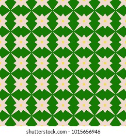 Colorful geometric seamless pattern. Abstract graphic background with repeating texture for fabric textile or paper printing. Tribal ethnic ornate decoration. Arabic, indian, turkish ornament