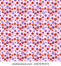 Farbiger, geometrischer, nahtloser Musterhintergrund