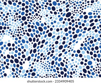 colorful geometric seamless pattern geometric pattern with blue squares on a white background, sinuous lines, memphis design, pointillist tiny dots, zigzags, dark blue and white, repeating pattern