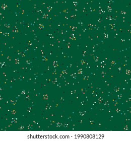 Colorful geometric seamless pattern with circles. Abstract vector confetti dots. Colorful artistic illustration for fabric design, wallpaper, decorative paper, web design, background, postcards.