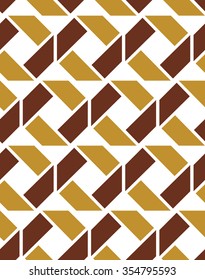 Colorful geometric seamless pattern, symmetric endless vector background. Abstract crossing concept wallpaper.
