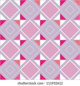 Colorful geometric seamless pattern. Vector illustration