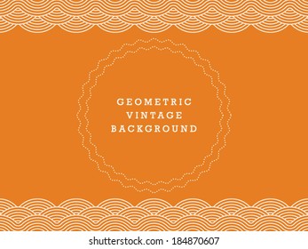 Colorful geometric seamless repetitive vector curvy waves pattern texture background vector graphic illustration