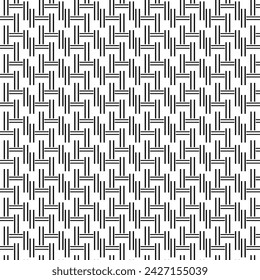 Colorful geometric seamless repetitive vector curvy waves pattern texture background vector graphic illustration