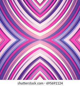 Colorful geometric seamless wave pattern. Vector illustration.
