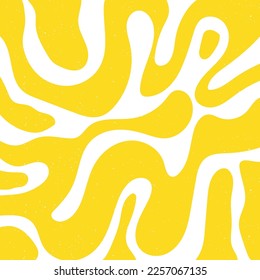 Colorful geometric shape background in trendy riso graph print texture style.