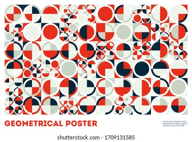 Colorful geometric shape mosaic background. Applicable for Titles, Placards, Posters, Flyers and Banner Design. Eps10