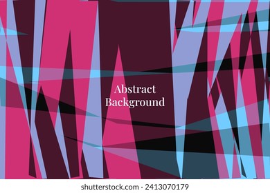 Colorful Geometric Shape Pattern. Abstract Polygon Background. Technology Banner Wallpaper. Vector Illustration