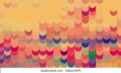 Colorful Geometric Shapes Background Vector Graphic