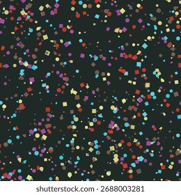 Colorful geometric shapes create a playful and modern abstract background perfect for adding a touch of fun to any design vector