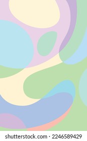 Colorful geometric shapes vector abstract background. Perfect for banners, posters, etc.