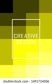 Colorful geometric square background. Minimal geometric pattern. Vector illustration eps 10.