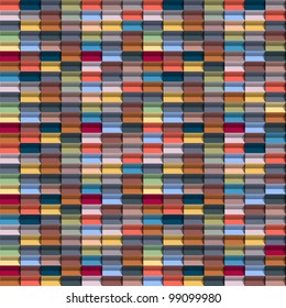 Colorful geometric structure.Vector seamless