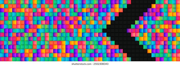Colorful geometric texture. Abstract background vector can be used in cover design, book design