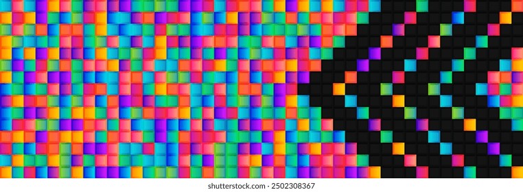 Colorful geometric texture. Abstract background vector can be used in cover design, book design