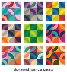 Colorful geometric texture pattern abstract background