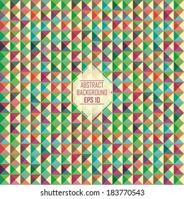 Colorful geometric texture. Vector illustration.