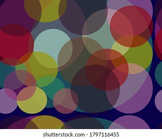 colorful geometric transparent pattern design 