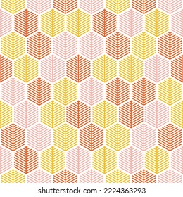 Farbiges geometrisches Baummuster, nahtlos.