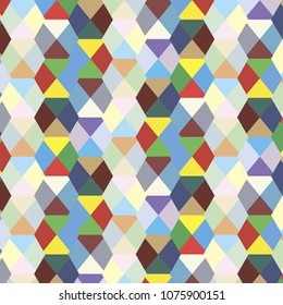 Farbige geometrische Dreieckshintergrund-Vorlage