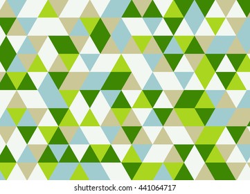 Colorful geometric triangle pattern. Abstract vector background.