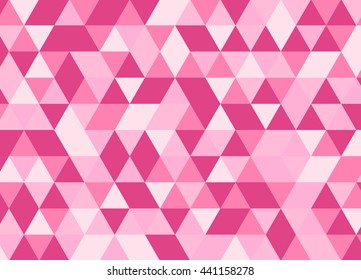 Colorful geometric triangle pattern. Abstract vector background.