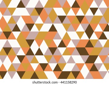 Colorful geometric triangle pattern. Abstract vector background.