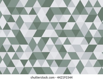 Colorful geometric triangle pattern. Abstract vector background.