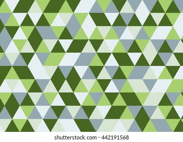 Colorful geometric triangle pattern. Abstract vector background.