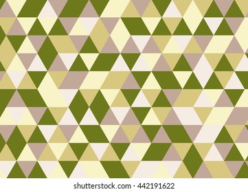 Colorful geometric triangle pattern. Abstract vector background.