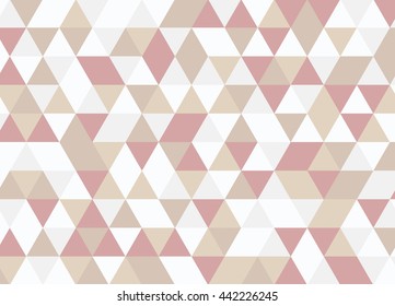Colorful geometric triangle pattern. Abstract vector background.
