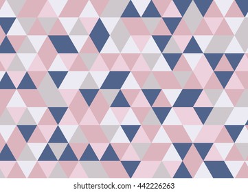 Colorful geometric triangle pattern. Abstract vector background.
