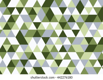 Colorful geometric triangle pattern. Abstract vector background.