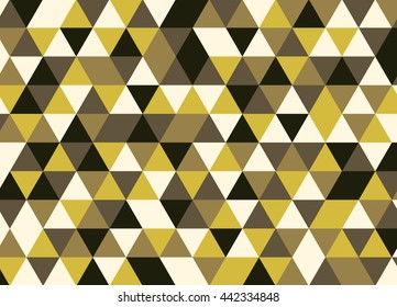 Colorful geometric triangle pattern. Abstract vector background.