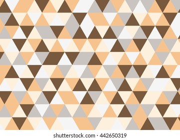 Colorful geometric triangle pattern. Abstract vector background.
