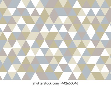 Colorful geometric triangle pattern. Abstract vector background.