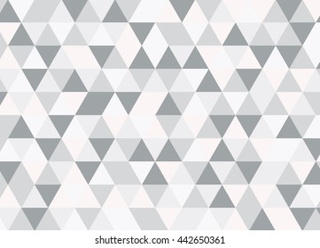 Colorful geometric triangle pattern. Abstract vector background.