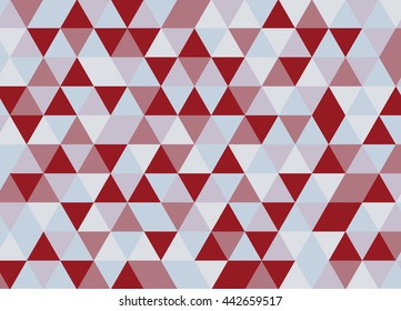 Colorful geometric triangle pattern. Abstract vector background.